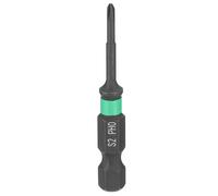 sourcing map Punta per cacciavite Phillips PH0 1/4" codolo esagonale 50 mm lunghezza 0,3 cm asta magnetica a croce punte per trapano in acciaio S2 cacciavite industriale per avvitatori a percussione