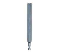 sourcing map Punte per cacciavite a testa esagonale piatta H12 (12 mm), punta magnetica da 1/4", gambo esagonale da 150 mm, in acciaio S2, metriche e esagonali, per trapano, chiave inglese, blu