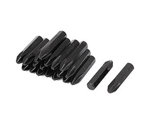 sourcing map Punte per cacciavite PH3 Phillips con gambo esagonale da 8 mm, lunghezza 38 mm, 20 pezzi