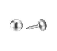 sourcing map Puntine per tappezzeria per mobili, 500 pezzi, 6,4 x 13 mm, kit assortito in acciaio al carbonio, per casa, divano, fai da te, testa decorativa per unghie, tonalità argento