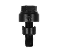 sourcing map Punzonatrice per fori in lamiera da 5/8 "Cuscinetto in acciaio Circle Hole Puncher Set Knockout Punch Die Cutter Tool con vite a testa esagonale per lavello in acciaio inossidabile