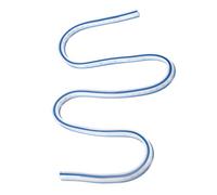 sourcing map Righello curvo flessibile, 35 mm, metrico e pollici, doppio lato, pieghevole, in plastica, righello graduato per ingegneria, disegno, design grafico, indumento, blu bianco