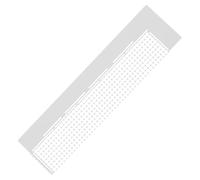 sourcing map Righello per pittura a diamante, in acciaio inox, con 360 griglie vuote, strumento di allineamento per pittura fai da te (14,5 x 3,8 cm, #140,5)