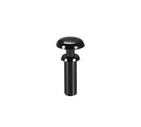 sourcing map - Rivetti a pressione, 3 mm x 9 mm, in nylon, colore: nero, 50 pezzi