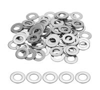 sourcing map Rondella piatta M8 per vite, 120 rondelle in metallo, diametro interno 8 mm x diametro esterno 16 mm x spessore 1 mm
