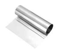 sourcing map Rotolo di lamina in acciaio inossidabile 301, 0,05 mm x 100 mm x 1 m, ad alta elasticità, in acciaio inox, per fai da te, artigianato, macchinari, industria della saldatura, argento