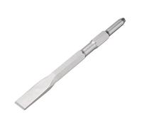 sourcing map Scalpello a gambo esagonale per pavimenti, 25,9 x 1,5 cm, in acciaio, per demolizione elettrica, giardinaggio, paesaggistica, scavare (larghezza lama: 21,5 mm)