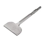 sourcing map Scalpello a gambo esagonale per pavimenti, 28 x 1,8 cm, in acciaio, per demolizione elettrica, giardinaggio, paesaggistica, scavo (larghezza lama: 99 mm)