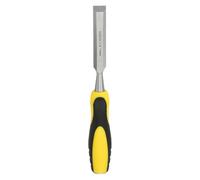 sourcing map Scalpello per legno in acciaio con lama da 10/16 ", per lavorazione del legno, con manico in plastica antiscivolo, per lavori di falegnameria, intaglio e progetti fai da te, giallo-nero
