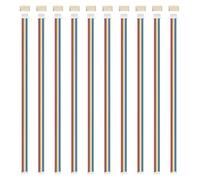 sourcing map Set di 10 connettori mini micro SH1.0 a 6 pin a testa singola maschio con cavo da 28 AWG 150 mm e connettore femmina per scheda madre per altoparlanti, strisce luminose a LED, piccoli