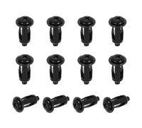 sourcing map Set di 12 dadi jack M4 x 22,5 mm, in acciaio al carbonio con finitura zincata, dadi a petalo con inserto multi-grip per pareti cave, ferro e pelle, per uso su pareti sottili e morbide