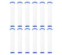 sourcing map Set di 12 filtri per soffione doccia da 12 cm, in cotone PP