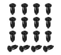 sourcing map Set di 16 dadi jack M4 x 22,5 mm, in acciaio al carbonio con finitura zincata, dadi a petalo con inserto multi-grip per pareti cave, ferro e pelle, per uso su pareti sottili e morbide