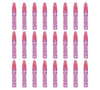 sourcing map Set di 25 pastelli a olio, morbidi pastelli colorati a olio, gessetti dai colori vivaci per artisti, forniture artistiche per principianti e insegnanti, viola rosso