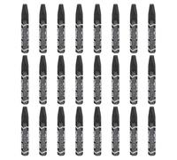 sourcing map Set di 25 pastelli a olio, morbidi pastelli colorati a olio, gessetti dai colori vivaci per artisti, forniture artistiche per principianti e insegnanti, nero