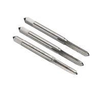 sourcing map Set di 3 maschi a mano, M4,5 x 0,75 mm, filettature metriche filettate inferiori, in lega di acciaio 9CrSi