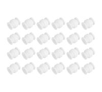 sourcing map Sfere di gomma antivibrazione per assorbimento degli urti M7 x P17 x H20 mm per RC Quadcopter FPV Gimbal supporto per fotocamera, bianco/confezione da 24