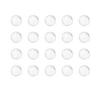 sourcing map, sfere in vetro trasparente, 6 mm, sfere in vetro soda e calce, 200 pezzi