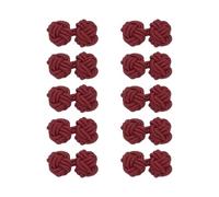 sourcing map Silk Knot Cufflinks, Elastic Fabric Cufflinks Twist Knot Dress Accessories Cuff Link for Shirts Dress Coats