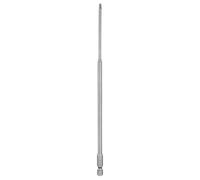sourcing map SL3 - Punte per cacciavite a testa piatta con gambo esagonale | Punte da trapano magnetiche scanalate in acciaio S2 per perforazione elettrica