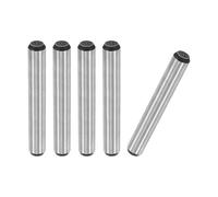 sourcing map Spine di centraggio da 3/8" x 2-1/2", in acciaio legato trattato termicamente per una maggiore durezza, finitura brillante e allineamento accurato, 5 pezzi