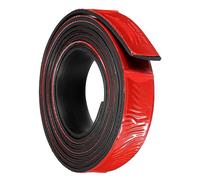 sourcing map Strisce adesive in gomma, 30 mm (larghezza) x 3 mm (profondità) x 2,5 m (lunghezza), rotoli di fogli di gomma solida in neoprene con supporto adesivo, per guarnizioni fai da te,