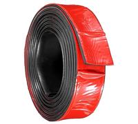 sourcing map Strisce adesive in gomma, 40 mm (larghezza) x 3 mm (profondità) x 2,5 m (lunghezza) in solido neoprene con supporto adesivo, per guarnizioni fai da te, guarnizioni, cuscinetti per