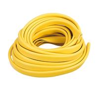 sourcing map Striscia di protezione per bordi a U, lunghezza 4 m, per bordi di 0,1-1 mm, colore: Giallo