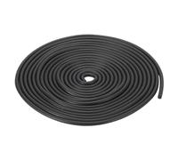 sourcing map Striscia di tenuta rotonda in gomma nitrilica, diametro 2 mm, lunghezza 2 m, in gomma solida e dura, per guarnizioni fai da te, attrezzature industriali e mobili
