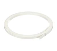 sourcing map Striscia in plastica per chitarra acustica classica, 1650 x 1,5 x 0,5 mm, colore bianco, confezione da 1