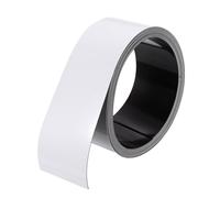 sourcing map Striscia magnetica con nastro magnetico resistente da 5,1 cm x 20 m, per lavagne, frigoriferi e artigianato, colore bianco