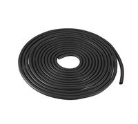sourcing map Striscia sigillante in gomma espansa, diametro 5 mm, lunghezza 6 metri, rotonda, in gomma EPDM per guarnizioni fai da te, magazzini, cuscinetti, tubi in schiuma, artigianato