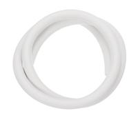 sourcing map Striscia sigillante in schiuma di silicone, diametro 12 mm, lunghezza 1 m, in gomma spugnosa, rotonda, per macchine e industrie, colore bianco