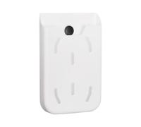 sourcing map Supporto organizer per borsa da spiaggia, inserto verticale in silicone, organizer da spiaggia, accessori per portachiavi, occhiali da sole, portafoglio, bianco, rettangolare