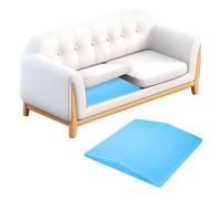 sourcing map Supporto per cuscino del divano, 50,8 x 50,8 cm, supporto curvo per cuscini cedenti, ricambio in schiuma per mobili, colore azzurro