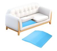sourcing map Supporto per cuscino del divano, 50,8 x 50,8 cm, supporto trapezoidale per cuscini cedenti, ricambio per mobili in schiuma, colore azzurro