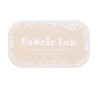 sourcing map Tamponi di inchiostro per francobolli, 9,4 x 5,6 cm, in tessuto, legno, carta, impronte digitali, creazione di biglietti fai da te, giallo sabbia