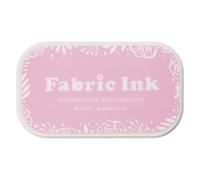 sourcing map Tamponi di inchiostro per francobolli, 9,4 x 5,6 cm, in tessuto, legno, carta, impronte digitali, creazione di biglietti fai da te, rosa chiaro