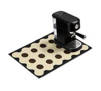 sourcing map Tappetino da caffè, 60 x 50 cm, super assorbente, tappetino per asciugare i piatti, accessori da bar, tappetino in gomma per caffetteria, piano di lavoro della cucina, macchina per