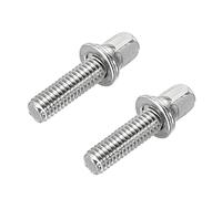 sourcing map Tensionatore M6 x 20 mm per grancassa, accessori per grancassa, confezione da 2