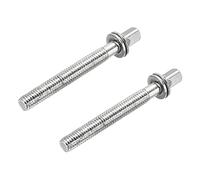 sourcing map Tensionatore M6 x 50 mm per grancassa, accessori per grancassa, confezione da 2