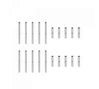 sourcing map Tubi per cinturino orologio, perno di collegamento in acciaio inox per cinturino orologio, 1.1mmx13mm