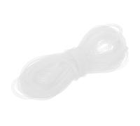 sourcing map Tubo a rete flessibile da 27,4 m, per ghirlande, regali, decorazioni di compleanno e feste di nozze, fai da te, colore bianco