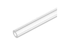 sourcing map Tubo acrilico trasparente rigido rotondo in plastica tubo 4 mm ID 7 mm OD 10 pollici per lampade e lanterne, sistema di raffreddamento ad acqua