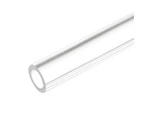 sourcing map Tubo acrilico trasparente rigido rotondo in plastica tubo 5mm ID 9mm OD 10" per lampade e lanterne, sistema di raffreddamento ad acqua