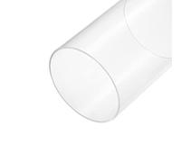 sourcing map Tubo acrilico trasparente rigido rotondo tubo 105 mm ID 110 mm OD 6 pollici per lampade e lanterne, sistema di raffreddamento ad acqua