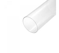 sourcing map Tubo acrilico trasparente rigido tondo tubo 145mm ID 150mm OD 14" per lampade e lanterne, sistema di raffreddamento ad acqua