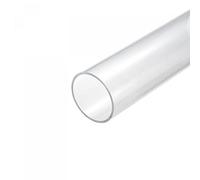 sourcing map Tubo acrilico trasparente rigido tondo tubo 64mm ID 70mm OD 10" per lampade e lanterne, sistema di raffreddamento ad acqua