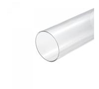 sourcing map Tubo acrilico trasparente rigido tondo tubo 94mm ID 100mm OD 10" per lampade e lanterne, sistema di raffreddamento ad acqua