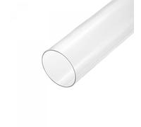sourcing map Tubo acrilico trasparente rigido tondo tubo 96mm ID 100mm OD 14" per lampade e lanterne, sistema di raffreddamento ad acqua